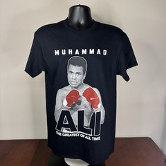 Muhammad Ali Greatest Of All Time T-shirt Men’s XL Black Hybrid Apparel NWOT