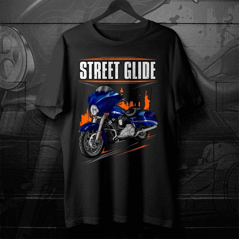Harley Street Glide CVO T-Shirt for Bikers, HD FLHXSE Tee Shirt 2010-2021