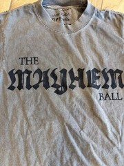 Lady Gaga The Mayhem Ball Tour 2025/2026 Mineral Wash T-Shirt