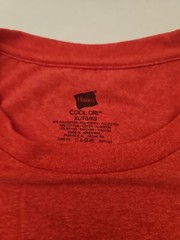 Tangy Steak Sauce Hanes Red Mens XL Tee Shirt Cool Dri Only 1 Special Variety