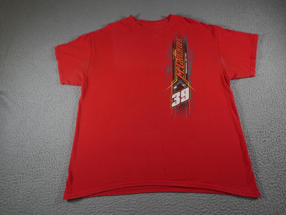 Tim McCreadie Shirt Mens 2XL XXL Red Dirt Track Racing 39 Graphic Race TMAC Tee
