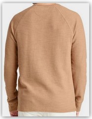 Men’s Long Sleeve TEXTURED PULLOVER Shirts Crewneck Goodfellow