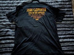 John Carpenter Live in Concert Los Angeles Halloween The Thing OBEY XXL Shirt