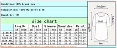 100% Silk Men’s T-Shirts Top Short Sleeve Round Neck undershirt plus size HY006