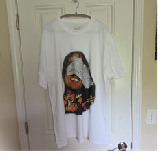 Headgear Classics White Graphic Print Men’s 2XL Crew Neck Short Sleeve T-Shirt