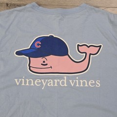 Vineyard Vines Men’s Chicago Cubs Graphic Baseball Cap On Whale Size XL