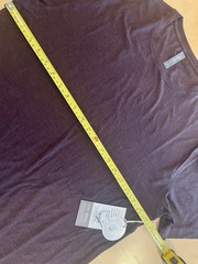 NEW! VUORI Men Strato Tech T-Shirt SS—(M)—“RAISIN HEATHER”—Active Top + SPF—Soft