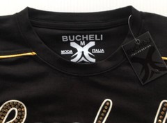 Men’s Bucheli T Shirt,Italian Style,Cotton,Slim Fit,Stretch L XL…A11.A