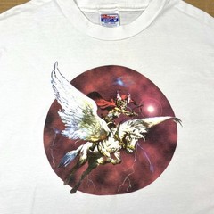 VTG 90s Valkyrie / Pegasus 21.25” x 28.5” Esteban Maroto Fantasy Artwork T Shirt