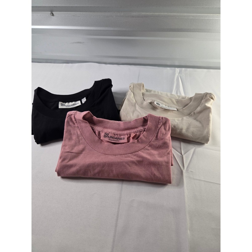 No Boundaries Men’s 2XL Oversized Sleeveless Muscle Tee Bundle 3 Pack