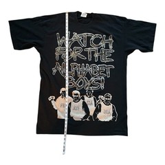 Double Line Watch For The Alphabet Boys T Shirt Mens 2XL Tall USA Graphic Tee