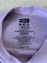 aLab Graphic Short Sleeve T-shirt In Purple Size Large