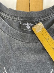 Vintage Jack Daniels T Shirt XL Freedom Rider Biker Old No 7 Brand Whiskey Promo