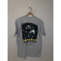 2009 Gildan Ignacio CO Colorado Hog Biker Graphic Gray Shirt Tee 2000s M Medium