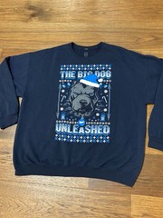 WWE Roman Reigns Ugly Christmas Sweater Blue Men’s Size XXL