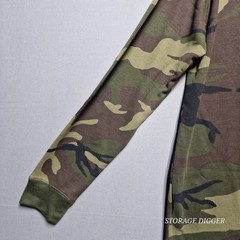 Citylab Classic Thermal Shirt Mens M Multicolor Camouflage Cotton Waffle Knit