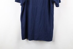 New Nike Mens Size Large Team Issued University of Michigan Soccer T-Shirt Blue