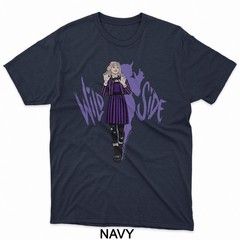 Wednesday Season 2 Wild Side Enid Claws Out Logo T-Shirt