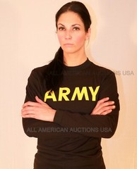 AR 670-1 Army Physical Training PT APFU STANDARD LONG SLEEVE SHIRT ALL SIZES