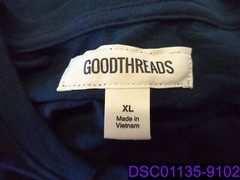 NWOT Goodthreads Men’s Size XL Long Sleeve Henley Blue