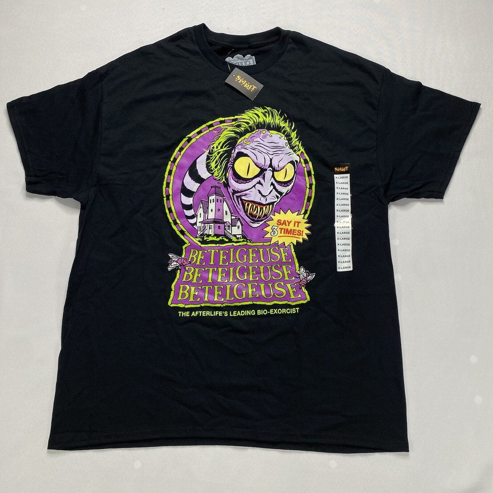 [01747120] Spirit Halloween Beetlejuice Snake Serpent Graphic T Shirt Sizes Vary