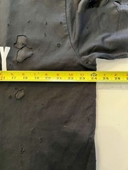 Grail Givenchy Paris Black Heavily Distressed Oversized T Shirt 100% AUTHENTIC M