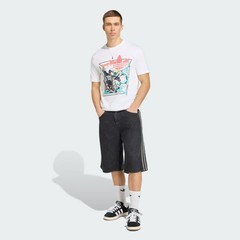 adidas men Archive Anime Football Graphic Tee