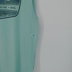 Salt Life Men’s XXL Green Graphic Print Long Sleeve Pocket T-Shirt