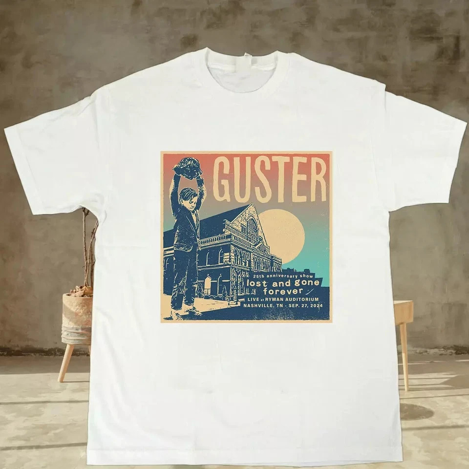 Guster 25th Anniversary Show Lost Gone Forever T-Shirt Full Size S-5XL BH1705