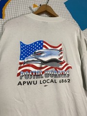 Vintage USPS Tshirt 2XL Union United States Postal Service Mail Carrier Workers