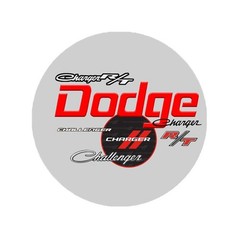 NEW DODGE ALL OVER LOGOS SHORT SLEEVE QUALITY ICE GREY TEE SHIRT – DOAOL