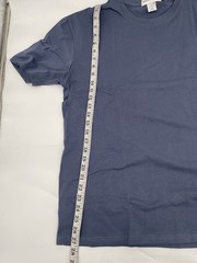 Mens Navy Blue 100% Cotton T Shirts High Quality Soft And Breathable X-Large
