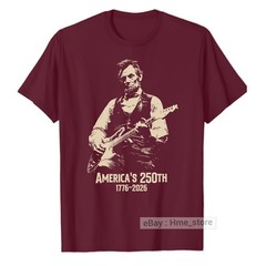 Abraham Lincoln Playing Guitar T-shirt 4th of July 250th Anniversary America Tee