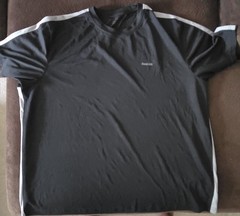 Reebok Mens 100% Polyester dri-fit T-shirt Work out Gym 4XL Sport Tee