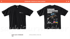 XL – FORWARD OBSERVATIONS GROUP FOG x GEAR LAB T-SHIRT LARGE BE SEEING YOU DRONE