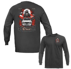 Samurai Drive Imported Tuned Custom JDM Sports Car Long Sleeve T-Shirt