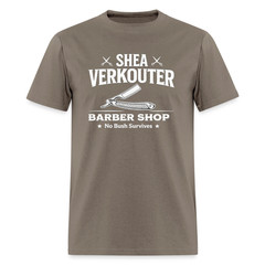 Shea Verkouter Barber Shop Funny Adult Humor T-Shirt