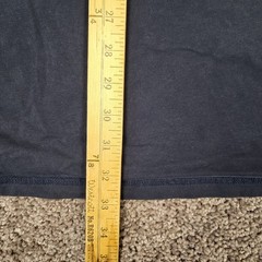 Carhartt Pocket Tee Mens 2XL Tall Blue Force Relaxed Fit Cotton Blend Flaw