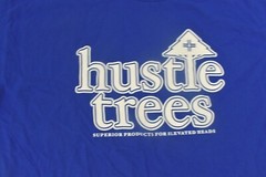 Hustle Trees Mens Superior Products For Elevated Heads Blue Shirt New S, L