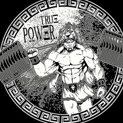 Iron Gods Hercules Workout T-Shirt, Mens Gym Shirt, Gym Clothing, Gym Outfit