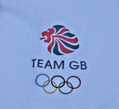Adidas Training Shirt Team GB Olympic Tee Gym White Blue 2XS XS S M L XL 2XL 3XL