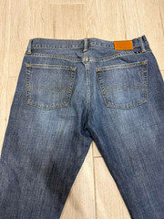Lucky Brand Mens Straight Leg Jeans 34×30 Medium Blue Denim 35″ Actual Waist