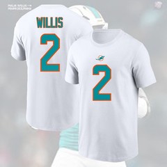 HOT SALE! Malik Willis #2 Miami D0lphins 2026 Name & Number Gift For Fans