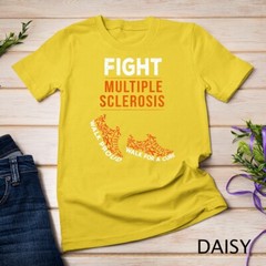 Fight Multiple Sclerosis MS Awareness Warrior Ribbon Unisex T-shirt