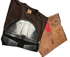 Civil Regime Star Wars Mandalorian Oversized Graphic Tee Shirt Adult Size Large