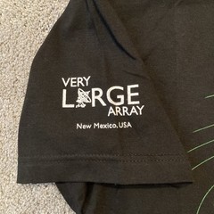 Vintage Solar System Sun Planets Very Large Array Black T-shirt XL NWT 1998 90s