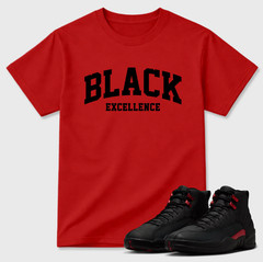 Black Ex Sneaker Shirt to Match 12 Bloodline, Cotton Unisex Graphic T-Shirt