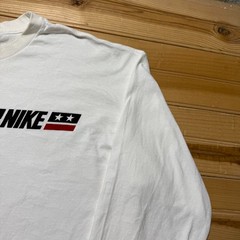 Vintage 90s Nike There Is No Finish Line Stars Graphic Long Sleeve Shirt – XL