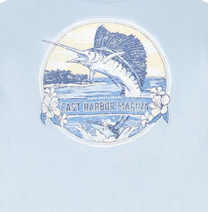 New Men’s 3XLT Big & Tall IZOD Saltwater Relaxed Classics East Harbor Marina Tee