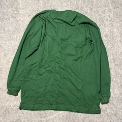 Vintage Pro Edge Mens Henley T-Shirt Size M Green Michigan State University
